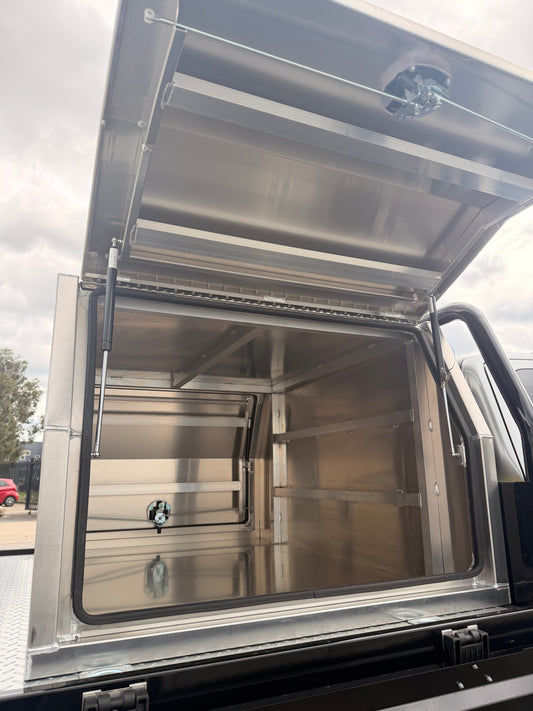 1200 × 1770 × 850mm Aluminium Ute Canopy – Silver