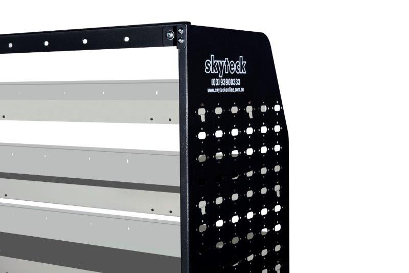 4-Tier Metal Van Shelving Unit 108cm x 129cm x 33cm