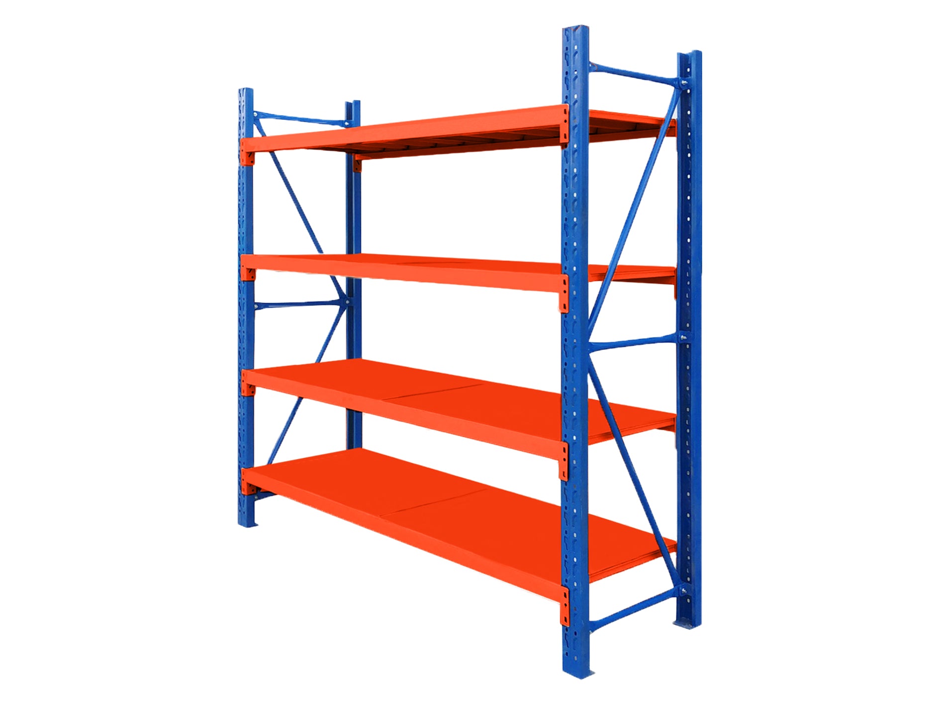 1.2M(L) X 2.4M(H) X 0.6M(D) SHELVES RACKING METAL STEEL CHARCOAL 1224