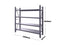 Steel Shelving Unit 1200 x 1500 x 600mm Charcoal 200kg Per Shelf