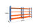 Heavy Duty Metal Garage Shelving 3m x 1.5m x 0.6m Blue Orange