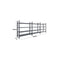 Steel Double Bay Shelving 6m x 2.4m x 0.6m Charcoal 1600kg