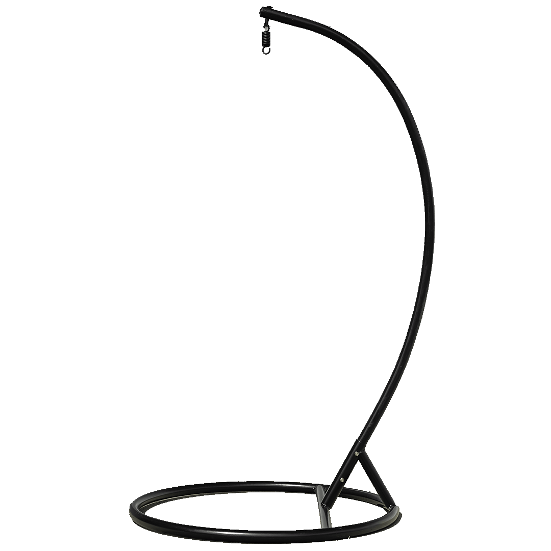 BLACK Replacement Egg/Pod Chair Swing Chair Base and Stand 1.95m