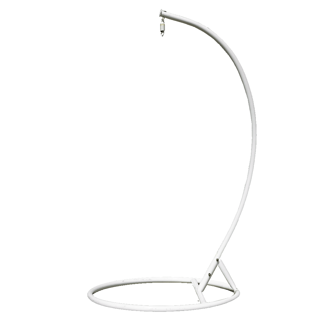 WHITE Replacement Egg/Pod Chair Swing Chair Base and Stand 1.95m