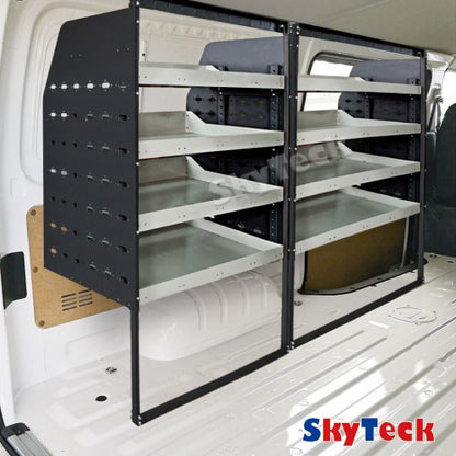 Metal Van Shelving Unit 4 Tier | 85 x 122 x 43cm Half Leg