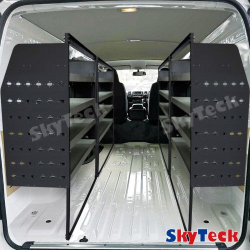 Metal Van Shelving Unit 4 Tier | 126cm x 117cm x 43cm