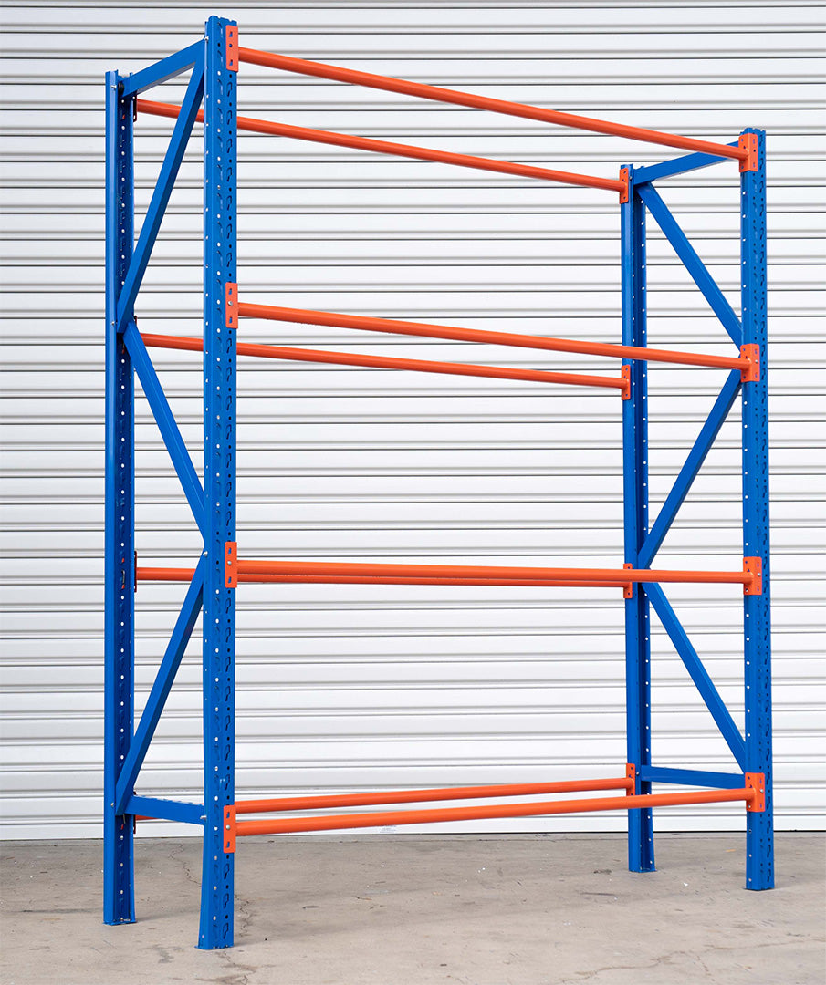 Heavy Duty Tyre Rack 2m x 2.4m | 4-Shelf Steel Storage System