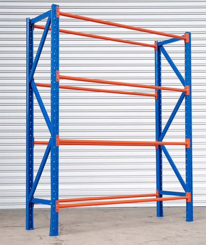 Heavy Duty Tyre Rack 2m x 2.4m | 4-Shelf Steel Storage System