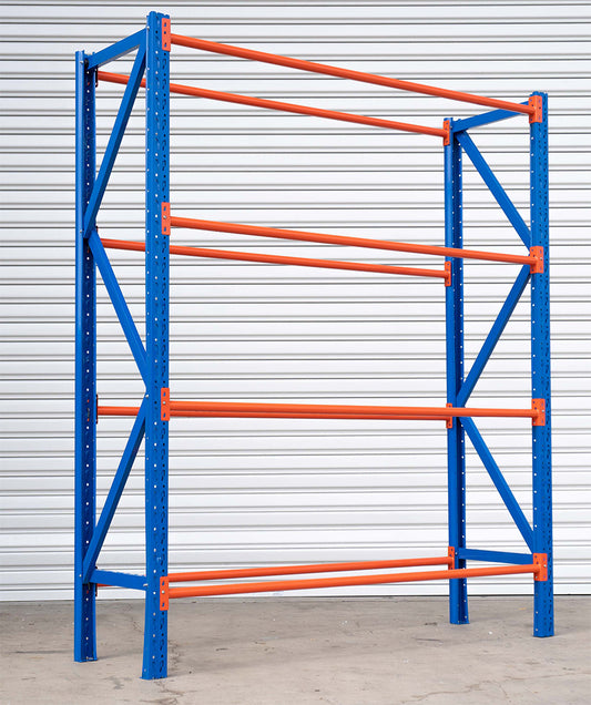 Heavy Duty Tyre Rack 2m x 2.4m | 4-Shelf Steel Storage System
