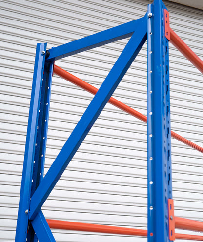 Heavy Duty Tyre Rack 2m x 2.4m | 4-Shelf Steel Storage System