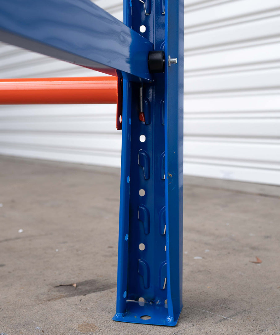 (Brisbane & Sydney Only) HEAVY DUTY TYRE RACK 2M X 2.4M BLUE & ORANGE ...