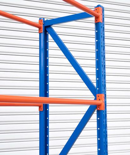 Heavy Duty Tyre Rack 2m x 2.4m | 4-Shelf Steel Storage System