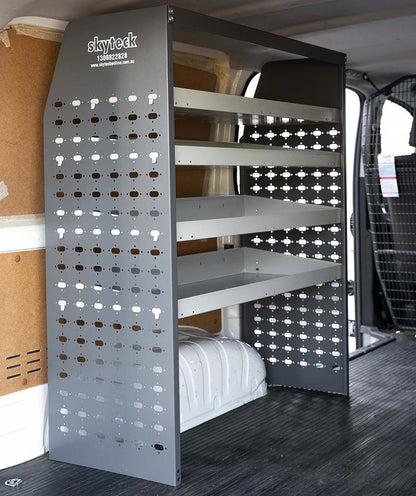 4-Tier Metal Van Shelving Unit 108cm x 117cm x 43cm