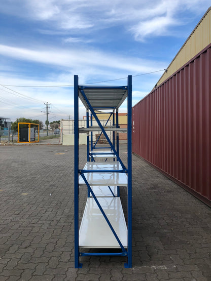 Steel Garage Shelving Rack 1.2m x 1.5m x 0.6m, 800kg Capacity