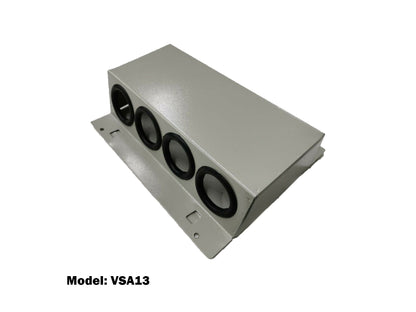 4-Slot Caulking Tube Holder for Van Shelving Systems VSA13