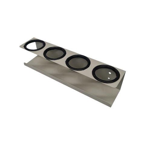 4 SLOT SPRAY CAN HOLDER FOR VAN SHELVING SYSTEM VSA17