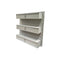 Wall-Mount 3-Tier Metal Toolbox Rack and Panel Combo