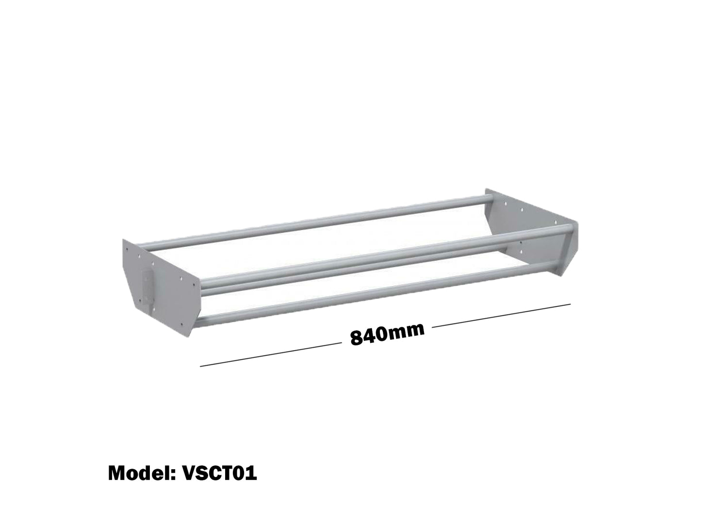 Van Shelving Cable Tray for Van Shelving System - 3 Sizes