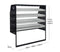 Metal Van Shelving Unit 4-Tier Racking 108 x 129 x 33cm