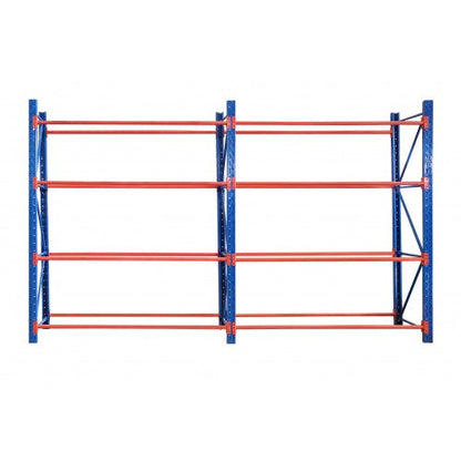 Heavy Duty Tyre Rack 6m x 2.4m Blue and Orange