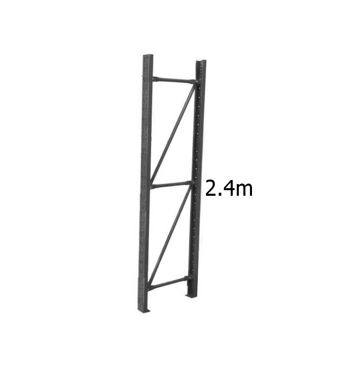 Heavy Duty Upright Frame 2400mm CHARCOAL