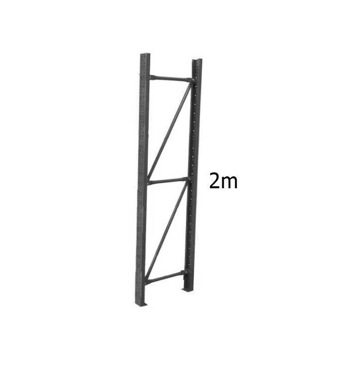 Heavy Duty Upright Frame 2000mm CHARCOAL