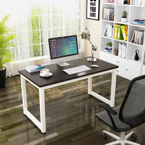 Modern Minimalist Computer Desk PC Table BLACK OD002k